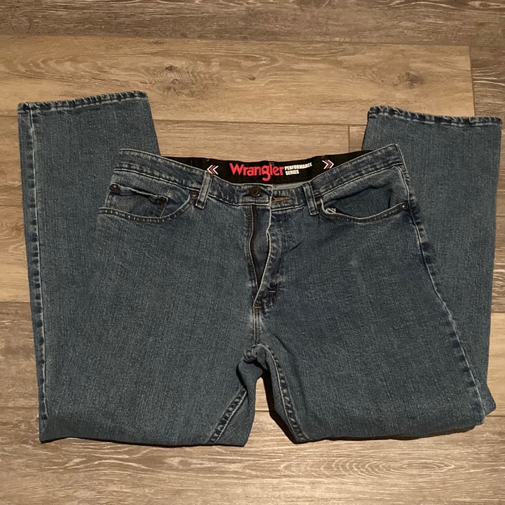 Men’s Wrangler Performance Series Blue Jeans